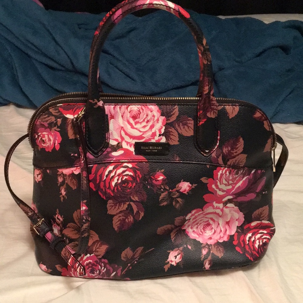 Isaac Mizrahi Floral Bag NWOT